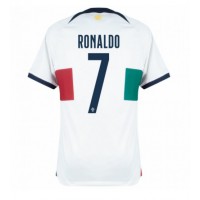 Portugal Cristiano Ronaldo #7 Replica Away Shirt World Cup 2022 Short Sleeve